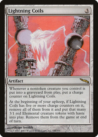 Lightning Coils [Mirrodin] | Lots Moore NSW