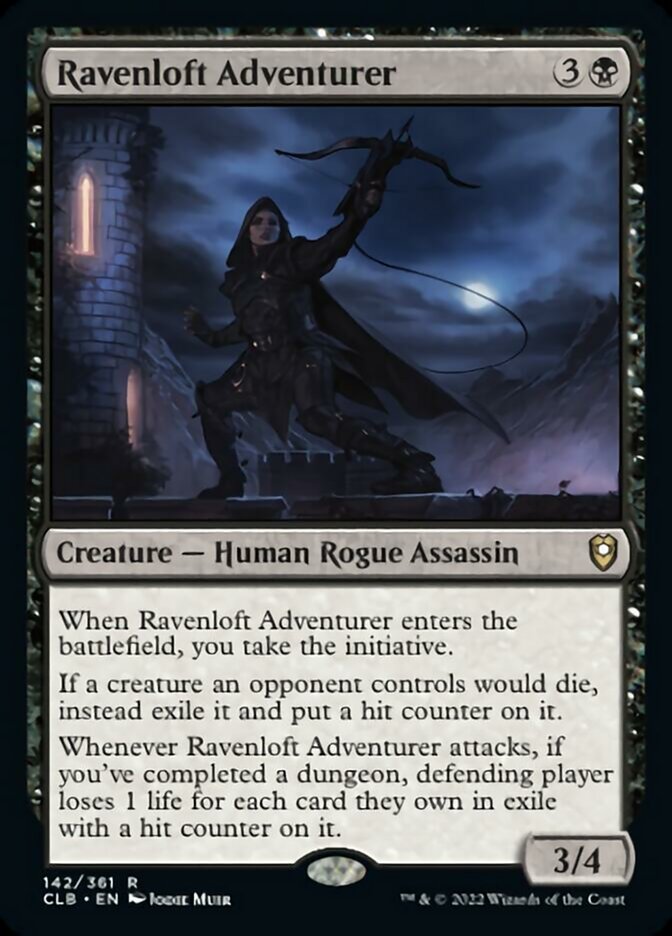 Ravenloft Adventurer [Commander Legends: Battle for Baldur's Gate] | Lots Moore NSW