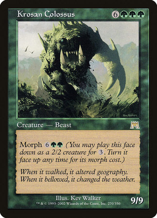 Krosan Colossus [Onslaught] | Lots Moore NSW