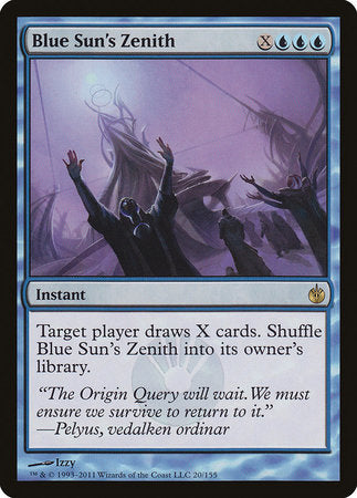 Blue Sun's Zenith [Mirrodin Besieged] | Lots Moore NSW