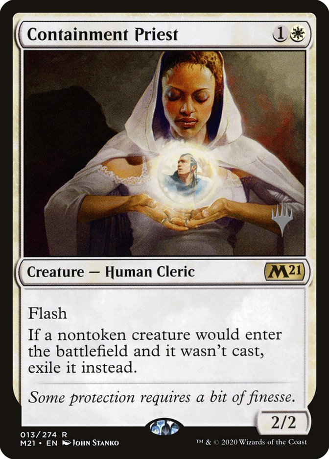 Containment Priest (Promo Pack) [Core Set 2021 Promos] | Lots Moore NSW