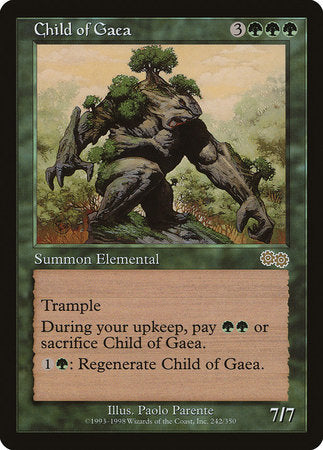 Child of Gaea [Urza's Saga] | Lots Moore NSW