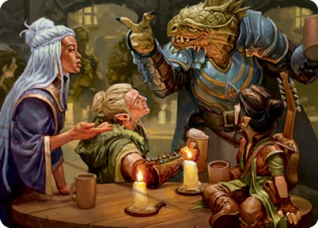 You Meet in a Tavern Art Card [Dungeons & Dragons: Adventures in the Forgotten Realms Art Series] | Lots Moore NSW