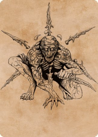 Bhaal, Lord of Murder Art Card [Commander Legends: Battle for Baldur's Gate Art Series] | Lots Moore NSW