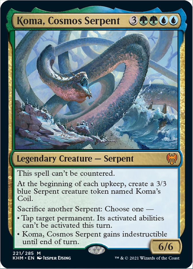 Koma, Cosmos Serpent [Kaldheim] | Lots Moore NSW