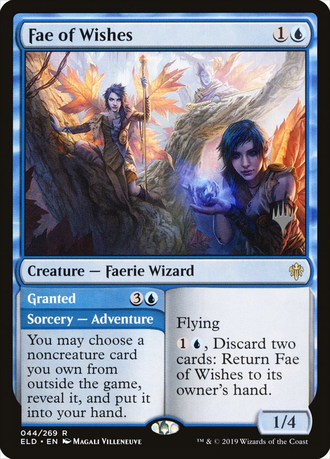 Fae of Wishes // Granted (Promo Pack) [Throne of Eldraine Promos] | Lots Moore NSW