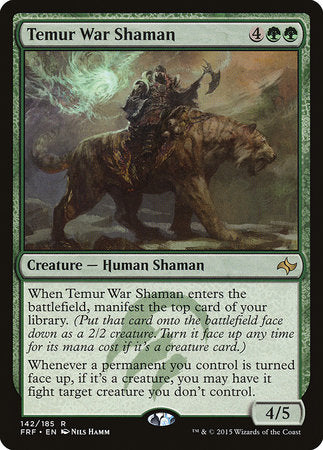 Temur War Shaman [Fate Reforged] | Lots Moore NSW