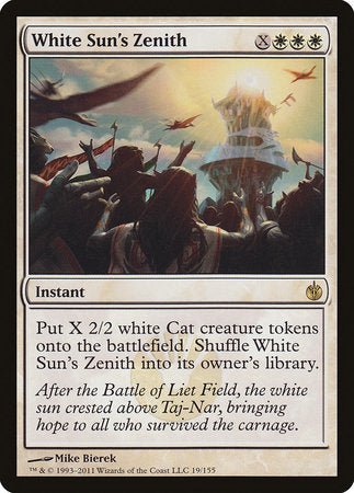 White Sun's Zenith [Mirrodin Besieged] | Lots Moore NSW