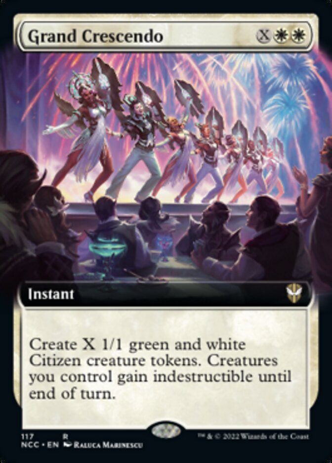 Grand Crescendo (Extended Art) [Streets of New Capenna Commander] | Lots Moore NSW