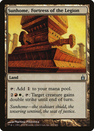 Sunhome, Fortress of the Legion [Ravnica: City of Guilds] | Lots Moore NSW