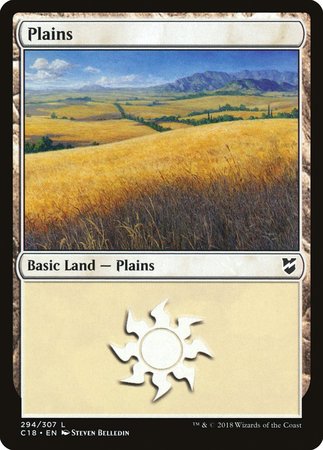 Plains (294) [Commander 2018] | Lots Moore NSW