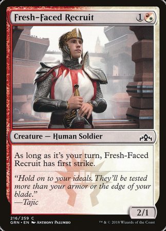 Fresh-Faced Recruit [Guilds of Ravnica] | Lots Moore NSW