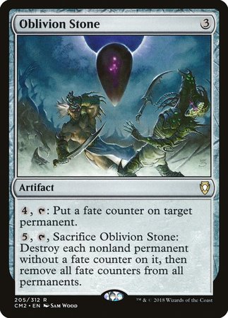 Oblivion Stone [Commander Anthology Volume II] | Lots Moore NSW