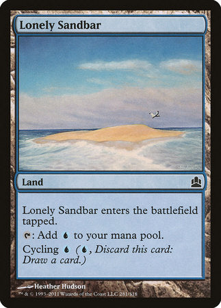 Lonely Sandbar [Commander 2011] | Lots Moore NSW