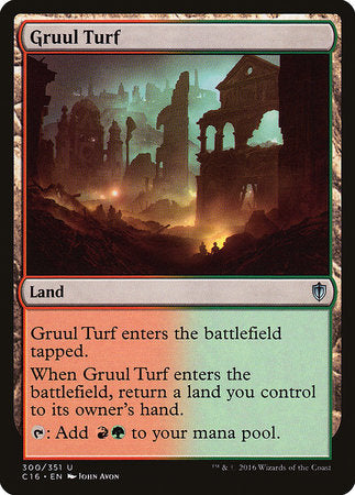 Gruul Turf [Commander 2016] | Lots Moore NSW