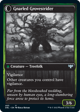 Dormant Grove // Gnarled Grovestrider [Innistrad: Double Feature] | Lots Moore NSW