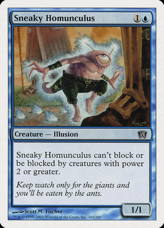 Sneaky Homunculus [Eighth Edition] | Lots Moore NSW