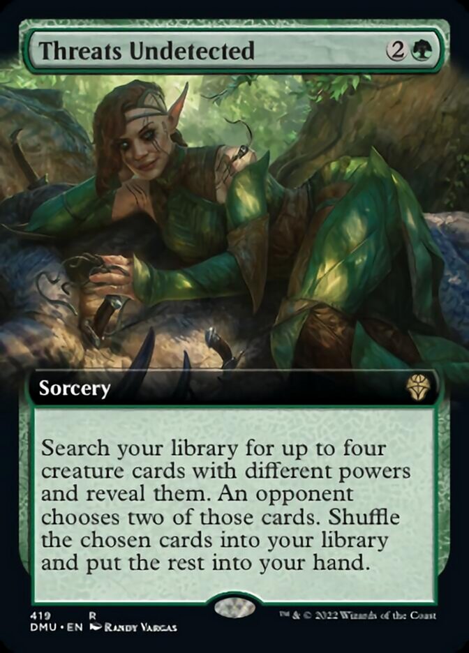 Threats Undetected (Extended Art) [Dominaria United] | Lots Moore NSW