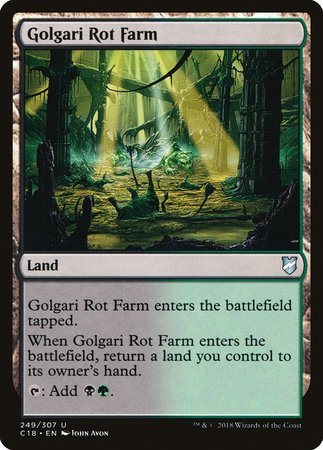 Golgari Rot Farm [Commander 2018] | Lots Moore NSW