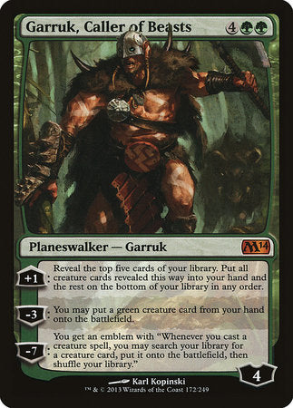 Garruk, Caller of Beasts [Magic 2014] | Lots Moore NSW