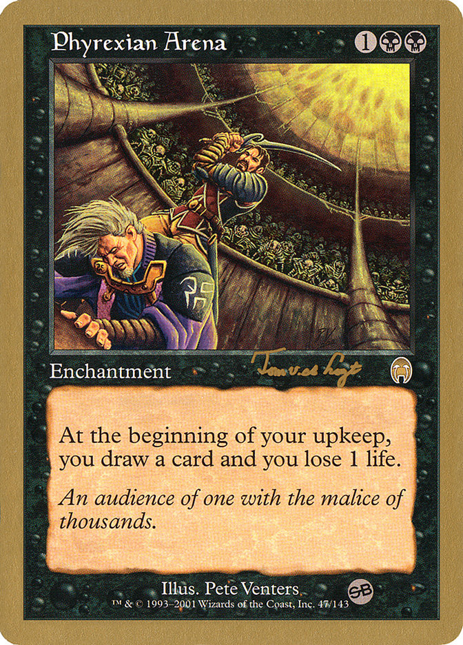 Phyrexian Arena (Tom van de Logt) (SB) [World Championship Decks 2001] | Lots Moore NSW