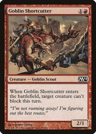Goblin Shortcutter [Magic 2014] | Lots Moore NSW