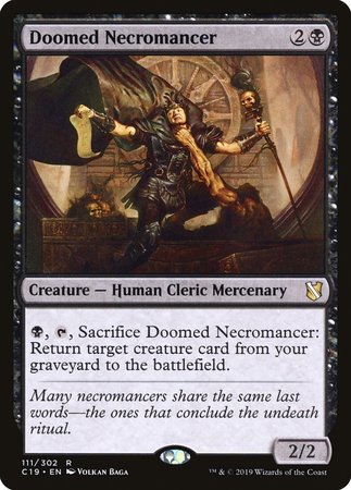 Doomed Necromancer [Commander 2019] | Lots Moore NSW