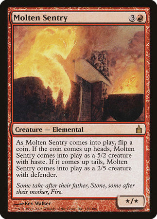 Molten Sentry [Ravnica: City of Guilds] | Lots Moore NSW