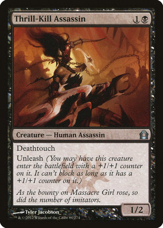 Thrill-Kill Assassin [Return to Ravnica] | Lots Moore NSW