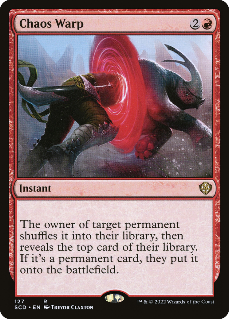 Chaos Warp [Starter Commander Decks] | Lots Moore NSW