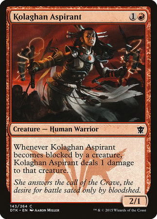 Kolaghan Aspirant [Dragons of Tarkir] | Lots Moore NSW