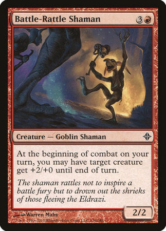 Battle-Rattle Shaman [Rise of the Eldrazi] | Lots Moore NSW