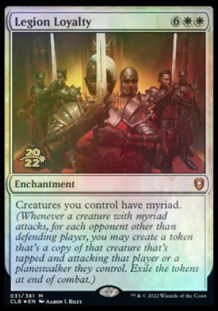 Legion Loyalty [Commander Legends: Battle for Baldur's Gate Prerelease Promos] | Lots Moore NSW