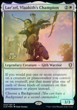 Lae'zel, Vlaakith's Champion [Commander Legends: Battle for Baldur's Gate Prerelease Promos] | Lots Moore NSW