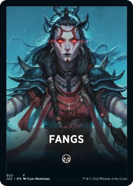Fangs Theme Card [Jumpstart 2022 Front Cards] | Lots Moore NSW