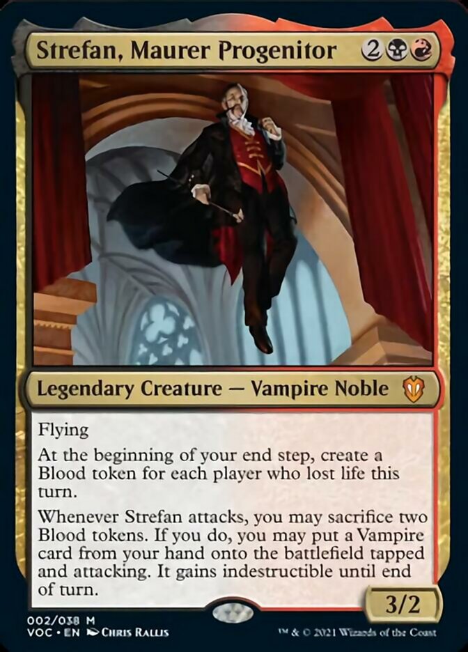 Strefan, Maurer Progenitor (Display Commander) [Innistrad: Crimson Vow Commander] | Lots Moore NSW