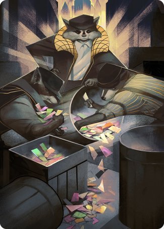 Masked Bandits Art Card [Streets of New Capenna Art Series] | Lots Moore NSW