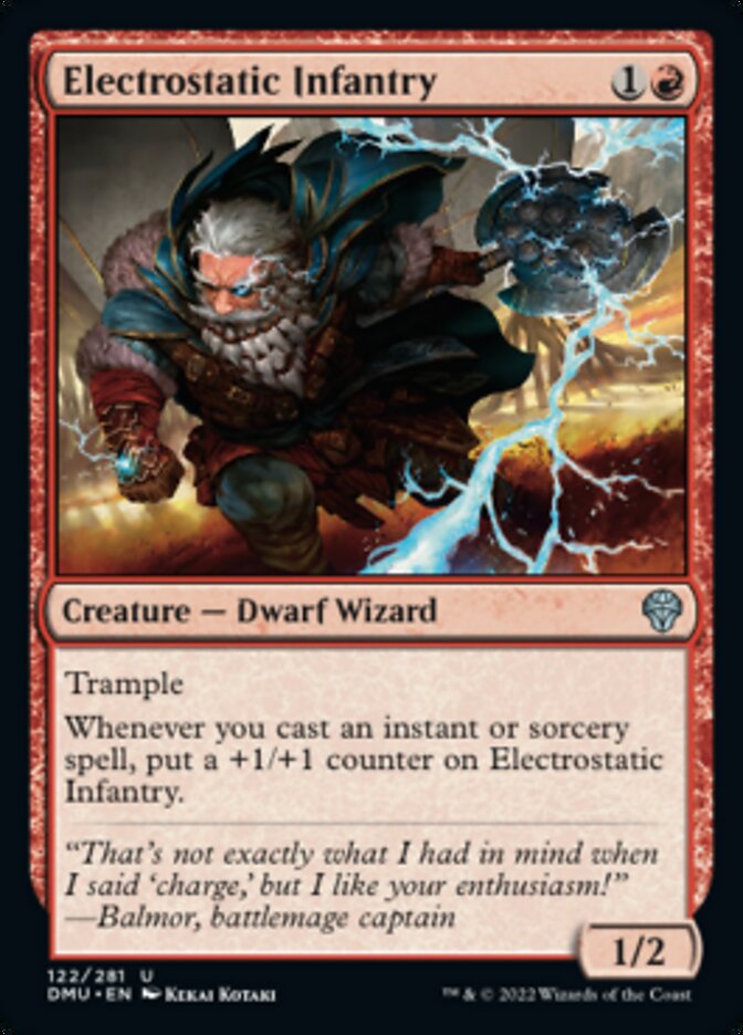 Electrostatic Infantry [Dominaria United] | Lots Moore NSW
