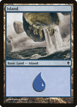 Island (237a) [Zendikar] | Lots Moore NSW