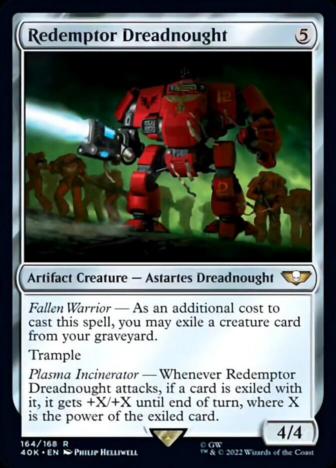 Redemptor Dreadnought (Surge Foil) [Universes Beyond: Warhammer 40,000] | Lots Moore NSW