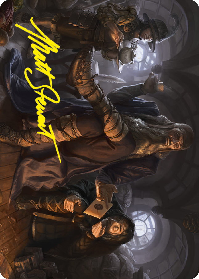Sharkey, Tyrant of the Shire Art Card (Gold-Stamped Signature) [The Lord of the Rings: Tales of Middle-earth Art Series] | Lots Moore NSW