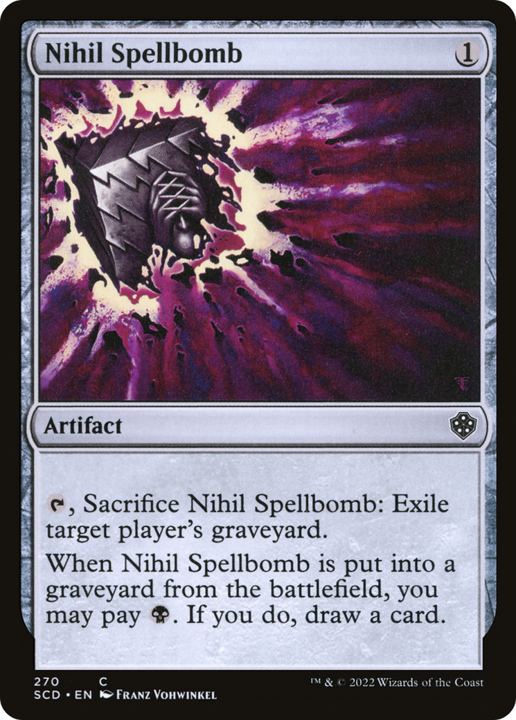 Nihil Spellbomb [Starter Commander Decks] | Lots Moore NSW