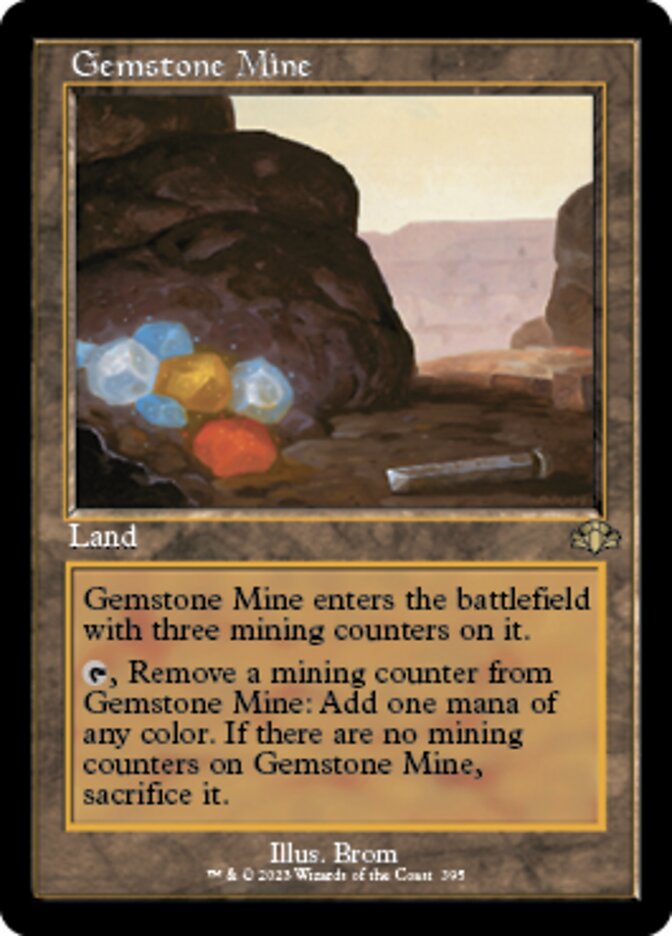 Gemstone Mine (Retro) [Dominaria Remastered] | Lots Moore NSW