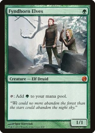 Fyndhorn Elves [From the Vault: Twenty] | Lots Moore NSW