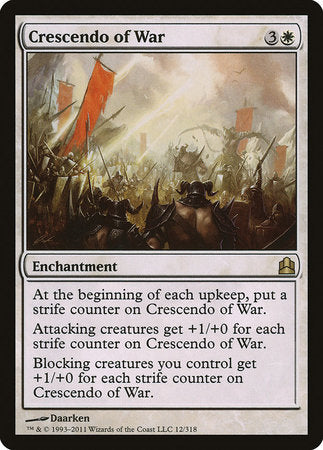 Crescendo of War [Commander 2011] | Lots Moore NSW