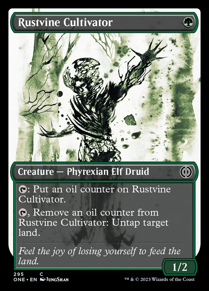 Rustvine Cultivator (Showcase Ichor) [Phyrexia: All Will Be One] | Lots Moore NSW