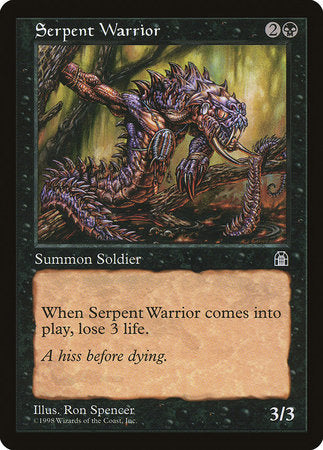 Serpent Warrior [Stronghold] | Lots Moore NSW