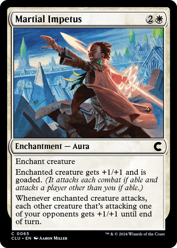 Martial Impetus [Ravnica: Clue Edition] | Lots Moore NSW