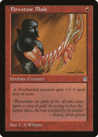 Flowstone Blade [Stronghold] | Lots Moore NSW