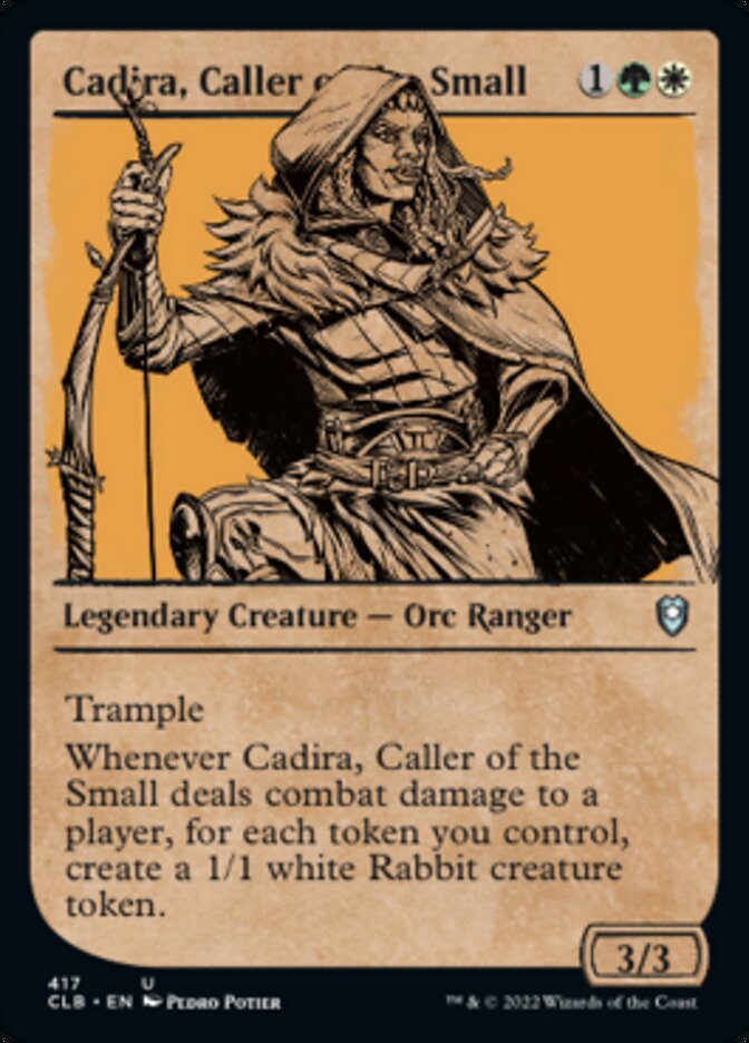 Cadira, Caller of the Small (Showcase) [Commander Legends: Battle for Baldur's Gate] | Lots Moore NSW